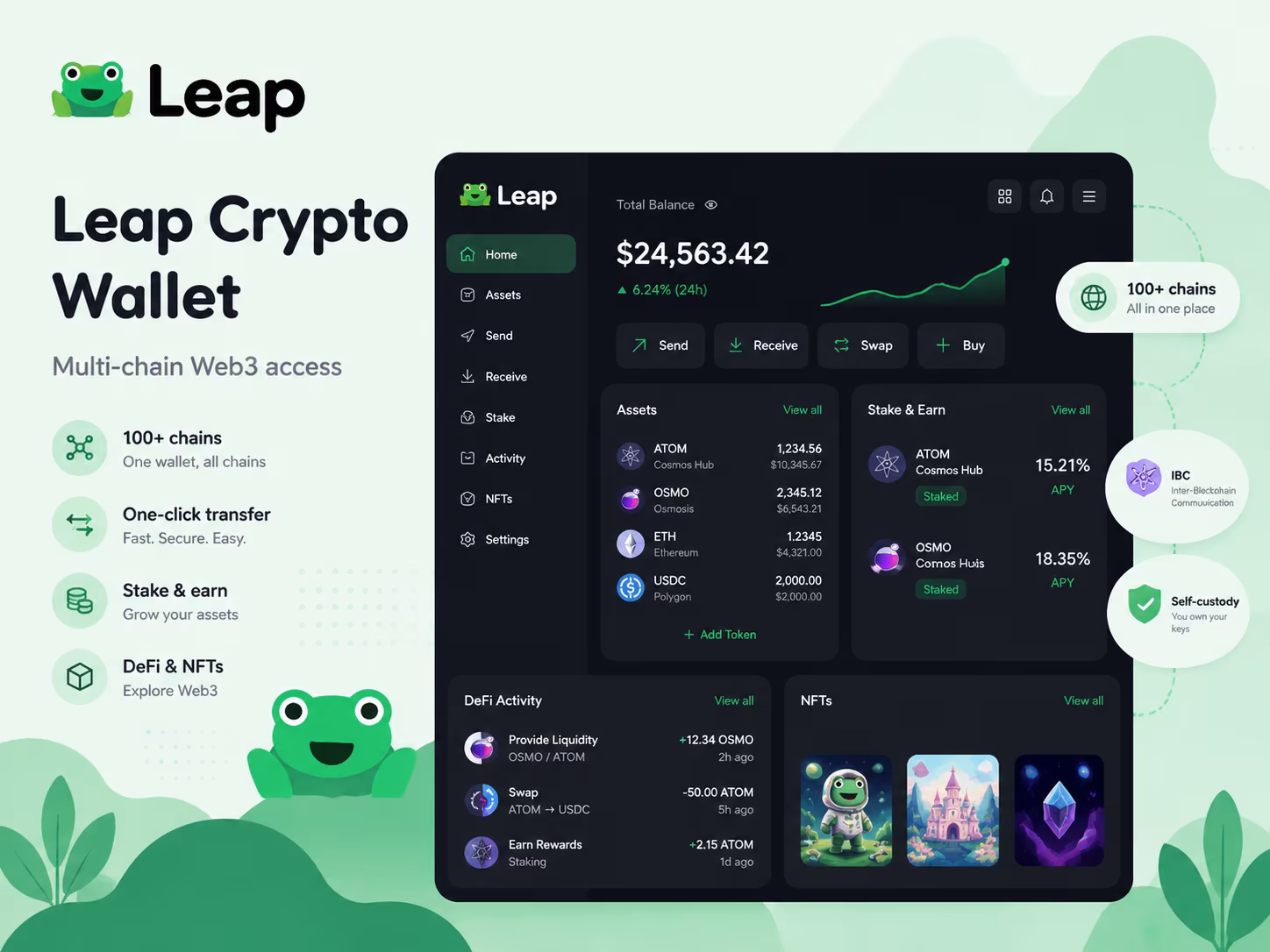Leap Crypto Wallet: Best Multi-Chain Web3 Solution